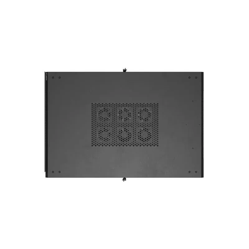 Szafa instalacyjna Rack Lanberg Stojąca 19" 22U 800x1200 Czarna drzwi
