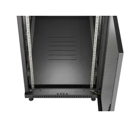 Szafa instalacyjna Rack stojąca 19" 22U 600x1200 czarna | PartsPC.pl