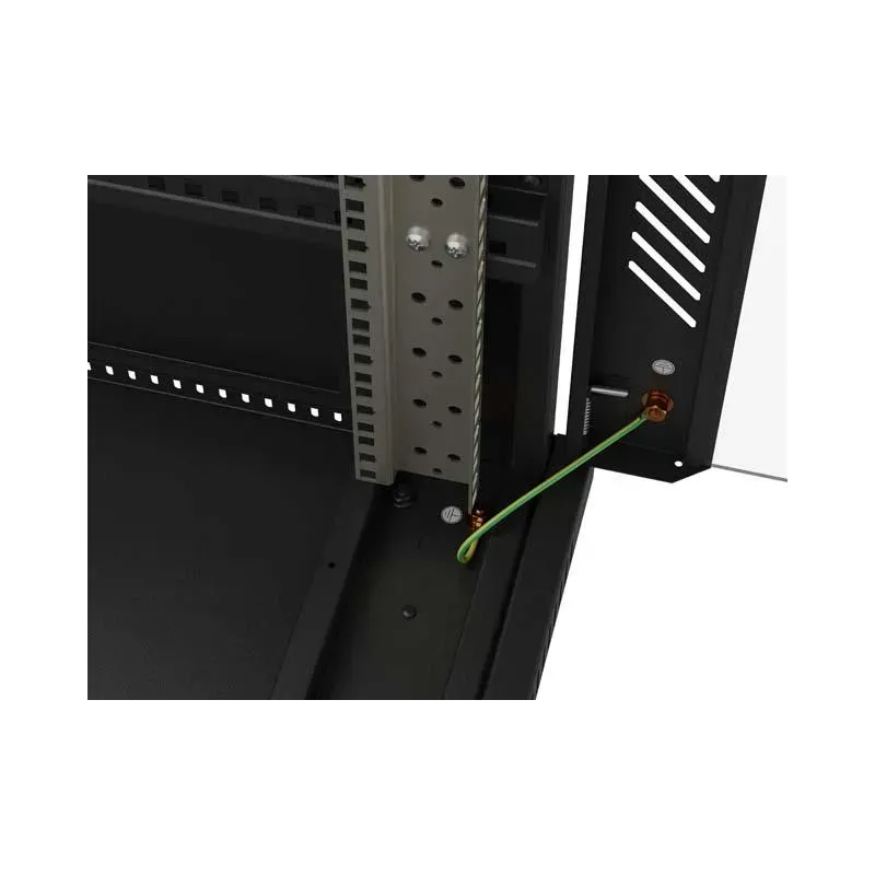 Szafa instalacyjna Rack stojąca 19" 22U 600x1200 czarna | PartsPC.pl