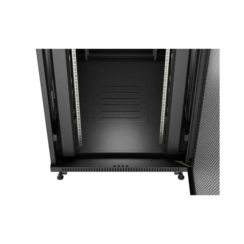Szafa instalacyjna Rack stojąca 19" 47U 800x1200 czarna... | PartsPC.pl