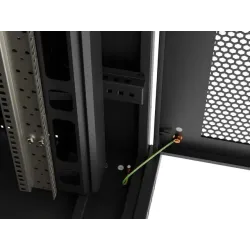 Szafa instalacyjna Rack stojąca 19" 47U 800x1200 czarna... | PartsPC.pl