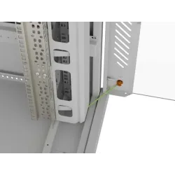 Szafa instalacyjna Rack stojąca 19" 47U 800x1000 szara | PartsPC.pl