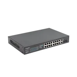 Switch niezarządzalny Lanberg 16x 100Mb PoE+/2x Combo | PartsPC.pl