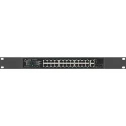 Switch niezarządzalny Lanberg 24x 100Mb PoE+/2x Combo | PartsPC.pl