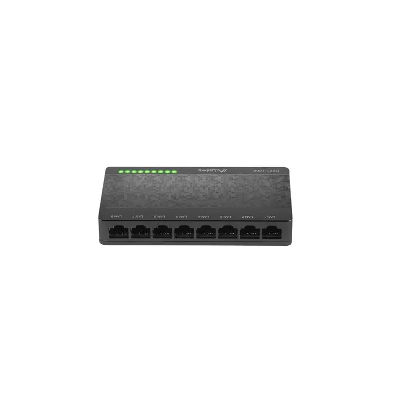 Switch niezarządzalny Lanberg DSP1-1008 8-Port 1000Mb/s | PartsPC.pl