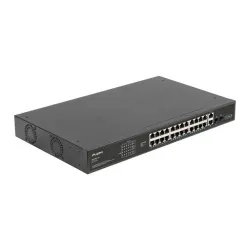 Switch niezarządzalny Lanberg 24x 100Mb PoE+/2x Combo | PartsPC.pl