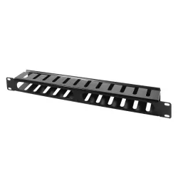 Organizer kabli LogiLink ORCC01B Rack 19" 1U, stalowy, | PartsPC.pl