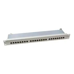 Patch panel LogiLink NP0040A 19" 24x RJ45 kat.6 | PartsPC.pl