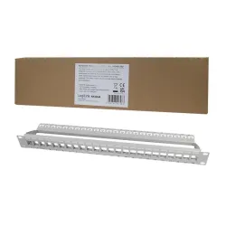 Patch panel 19" LogiLink NK4044 24 x keystone, 1U, | PartsPC.pl