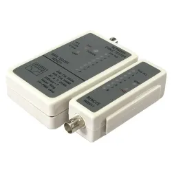 Tester kabli LogiLink WZ0011 do złącz RJ45 i BNC, z | PartsPC.pl