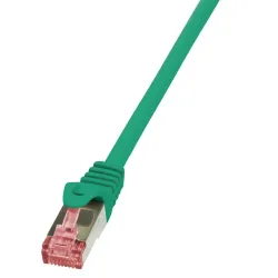 Patchcord LogiLink CQ2085S CAT.6 S/FTP 7,50m, zielony | PartsPC.pl