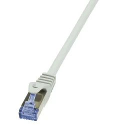 Patchcord LogiLink CQ3082S Cat.6A S/FTP 7,5m szary | PartsPC.pl