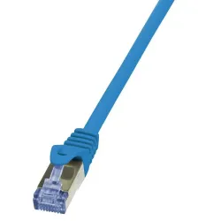 Patchcord LogiLink CQ3056S Cat.6A S/FTP 2m niebieski | PartsPC.pl