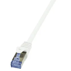 Patchcord LogiLink CQ3021S Cat.6A S/FTP 0,50m biały | PartsPC.pl