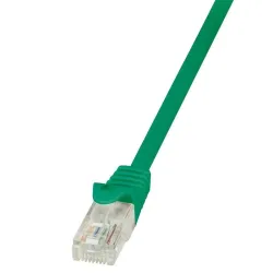 Patchcord LogiLink CP2025U CAT.6 U/UTP 0,50m, zielony | PartsPC.pl