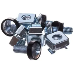 Śruba montażowa rack (czarna podkładka z kołnierzem) | PartsPC.pl