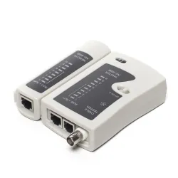 Tester kabli RJ11/RJ12/RJ45 BNC/UTP/FTP/STP Netrack | PartsPC.pl