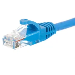 Patchcord RJ45, Netrack osłonka zalewana, kat. 6 UTP, 1m | PartsPC.pl