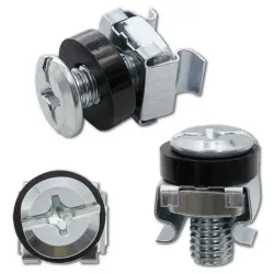 Zestaw montażowy Qoltec M16 do szaf RACK | 50szt. | PartsPC.pl