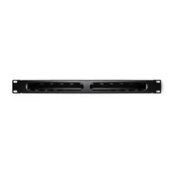 Organizer kabli RACK QOLTEC 19" | 1U | PartsPC.pl