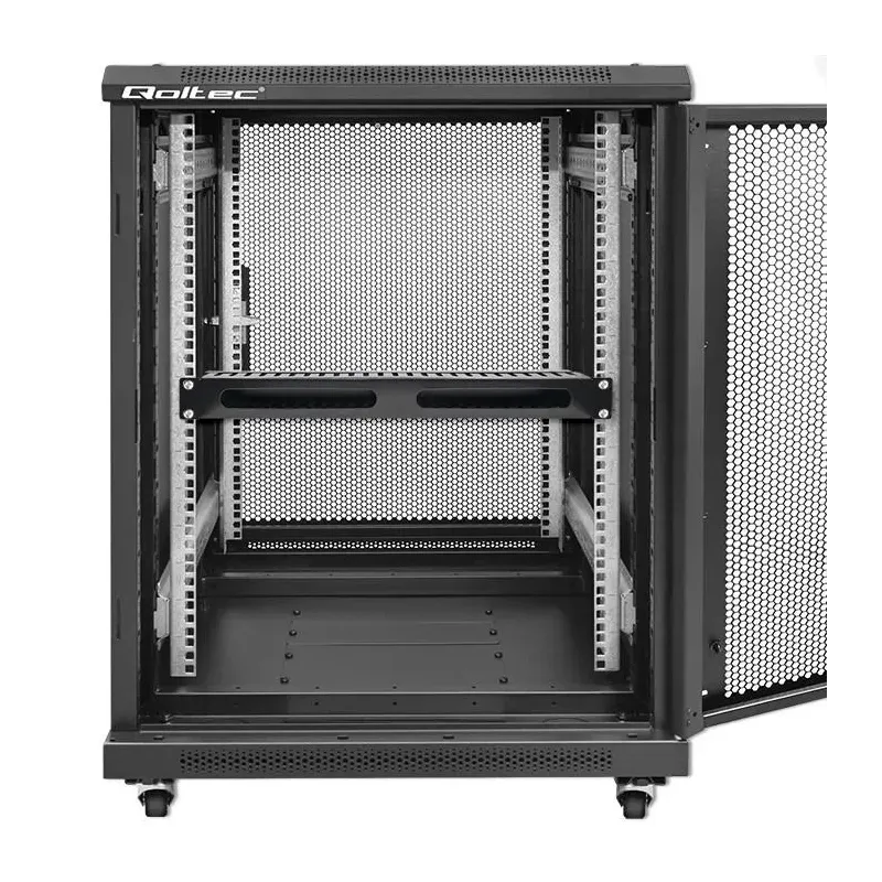 Organizer kabli QOLTEC do szaf RACK 19" | 24 porty | 1U | PartsPC.pl