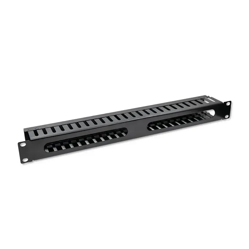 Organizer kabli QOLTEC do szaf RACK 19" | 24 porty | 1U | PartsPC.pl