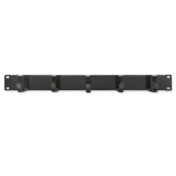 Organizer kabli QOLTEC do szaf RACK 19" | 1U | PartsPC.pl