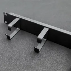 Organizer kabli QOLTEC do szaf RACK 19" | 1U | PartsPC.pl