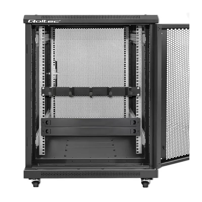 Organizer kabli QOLTEC do szaf RACK 19" | 1U | PartsPC.pl