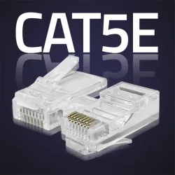 Wtyk QOLTEC złącze modularne RJ45 | CAT5e | UTP | | PartsPC.pl