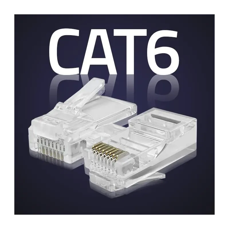 Wtyk QOLTEC złącze modularne RJ45 | CAT6 | UTP | | PartsPC.pl