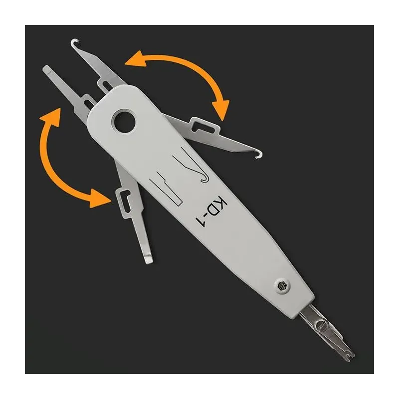 Nóż krosowniczy Qoltec do złączy KRONE | LSA | KEYSTONE | PartsPC.pl