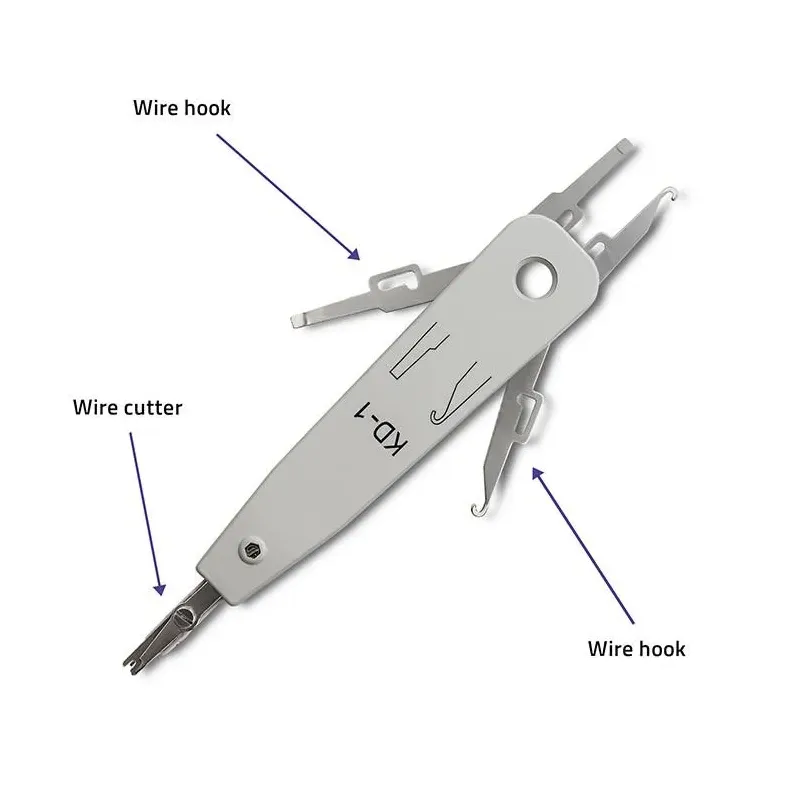 Nóż krosowniczy Qoltec do złączy KRONE | LSA | KEYSTONE | PartsPC.pl