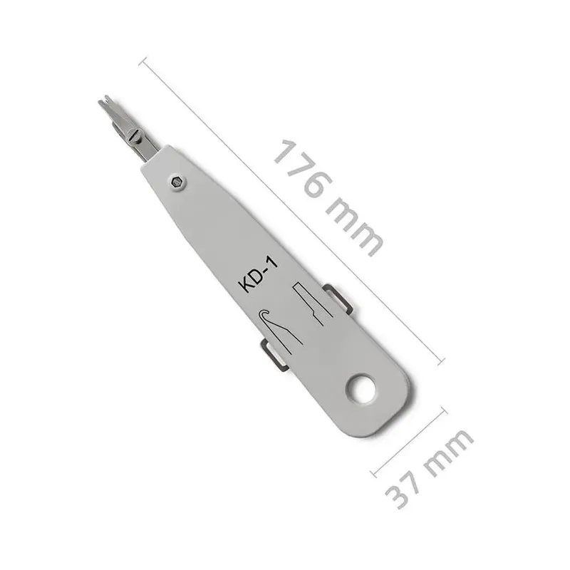 Nóż krosowniczy Qoltec do złączy KRONE | LSA | KEYSTONE | PartsPC.pl