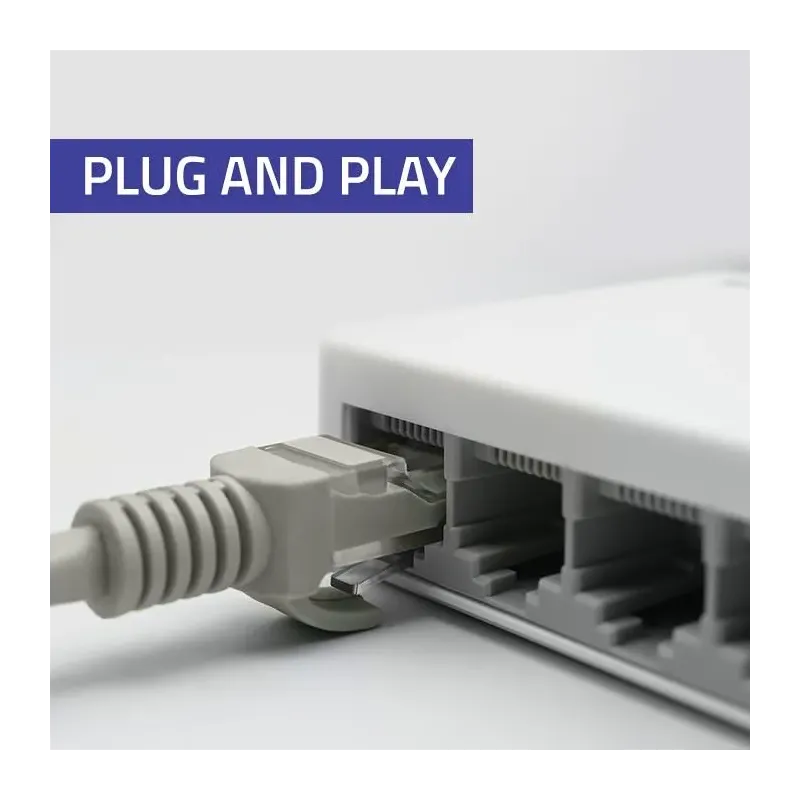 Switch niezarządzalny Qoltec przełącznik sieciowy 8 x | PartsPC.pl