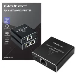 Switch niezarządzalny Qoltec mini rozdzielacz splitter | PartsPC.pl