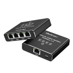Switch niezarządzalny Qoltec mini rozdzielacz splitter | PartsPC.pl