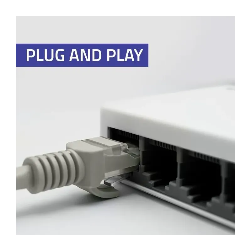 Switch niezarządzalny Qoltec przełącznik sieciowy 5 x | PartsPC.pl