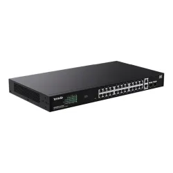 Switch zarządzalny Tenda TEG2228P-24-410W 26x1GbE + 2SFP | PartsPC.pl
