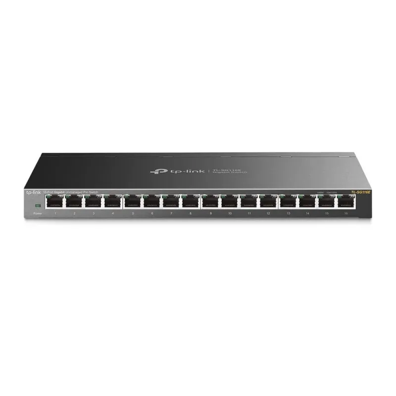 Switch zarządzalny TP-Link TL-SG116E 16x100/1000 | PartsPC.pl