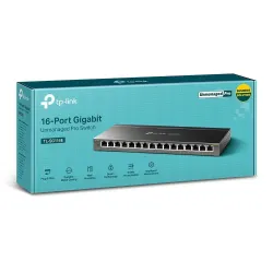 Switch zarządzalny TP-Link TL-SG116E 16x100/1000 | PartsPC.pl