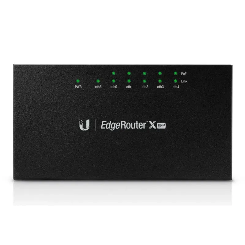Router UBIQUITI EdgeRouter X ER-X-SFP 5x1GbE 1xSFP 24V | PartsPC.pl