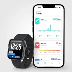 Zegarek inteligentny LAMAX BCool2 Plus Czarny IP67 1,8“ | PartsPC.pl