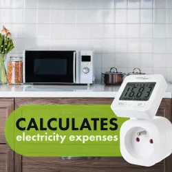 Miernik energii GreenBlue, watomierz, 16A, max. 3680W,... | PartsPC.pl