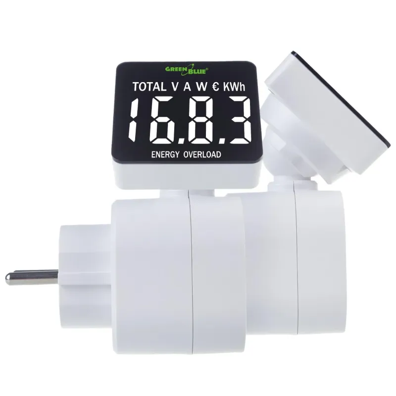 Miernik energii GreenBlue, watomierz, 16A, max. 3680W,... | PartsPC.pl