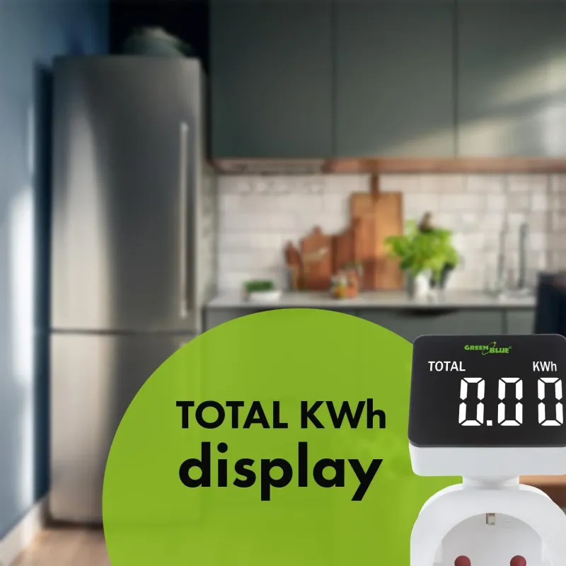 Miernik energii GreenBlue, watomierz, 16A, max. 3680W,... | PartsPC.pl