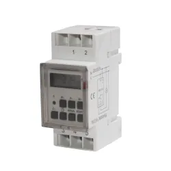 Timer cyfrowy Maclean MCE09 na szynę DIN 10 programów 3600W max 156