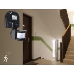 Czujnik ruchu zmierzchu Maclean MCE25 B ścienny czarny... | PartsPC.pl