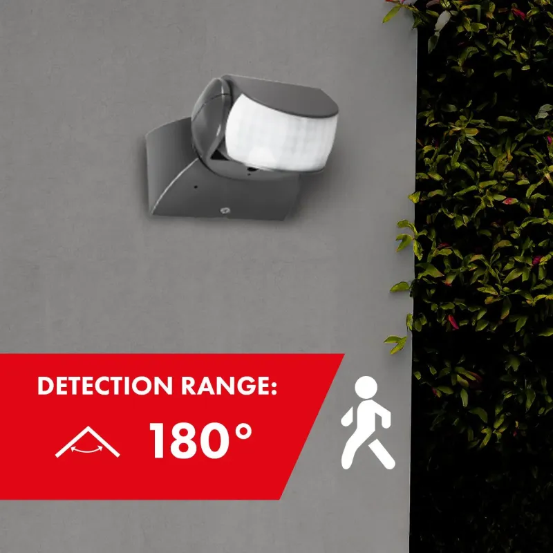 Czujnik ruchu PIR Maclean, na podczerwień, IP65, szary, | PartsPC.pl