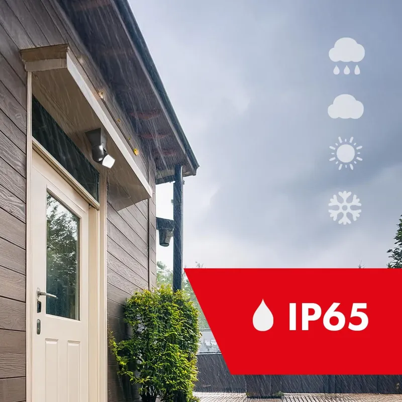 Czujnik ruchu PIR Maclean, na podczerwień, IP65, szary, | PartsPC.pl